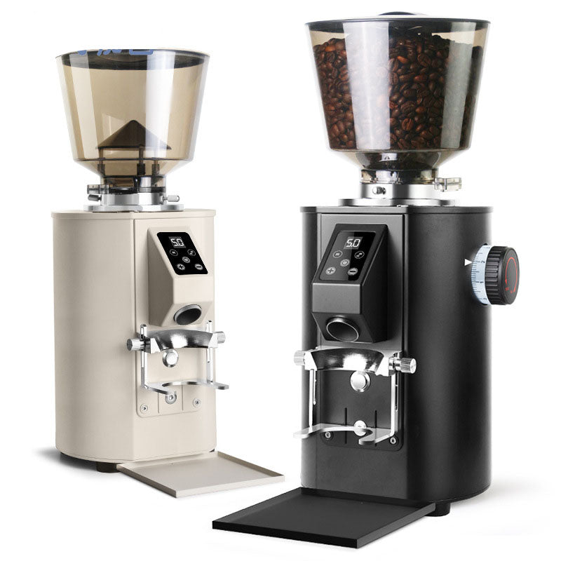 Commercial Coffee Bean Mill Quantitative Moka Machine External Transfer Electric Coffee Beans Professional Espresso Grinder