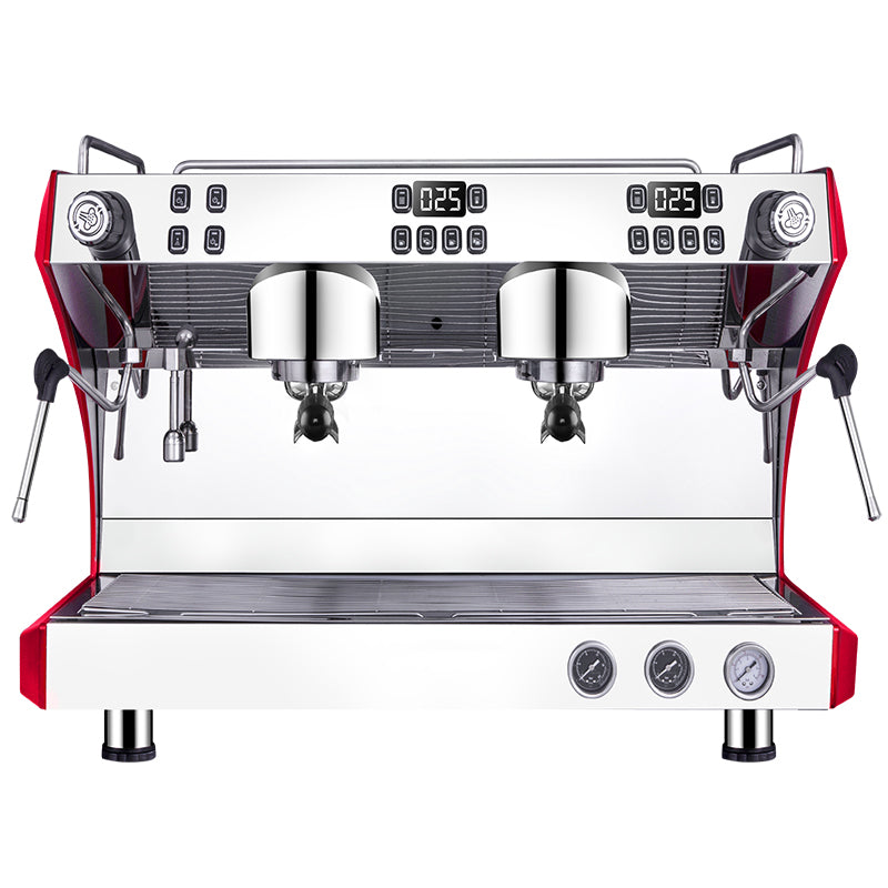 Cafetiere 2 Groups Professional American Coffee Make Italian Semi Automatic Electric Espresso Coffee-Machine