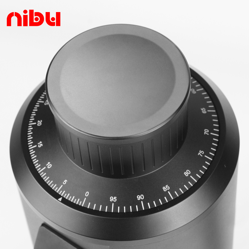 Premium Coffee Single-Dose Italian Grinder Four-Speed Adjustable Brushless Motor Stainless Steel Burr Flat 80MM Household Use