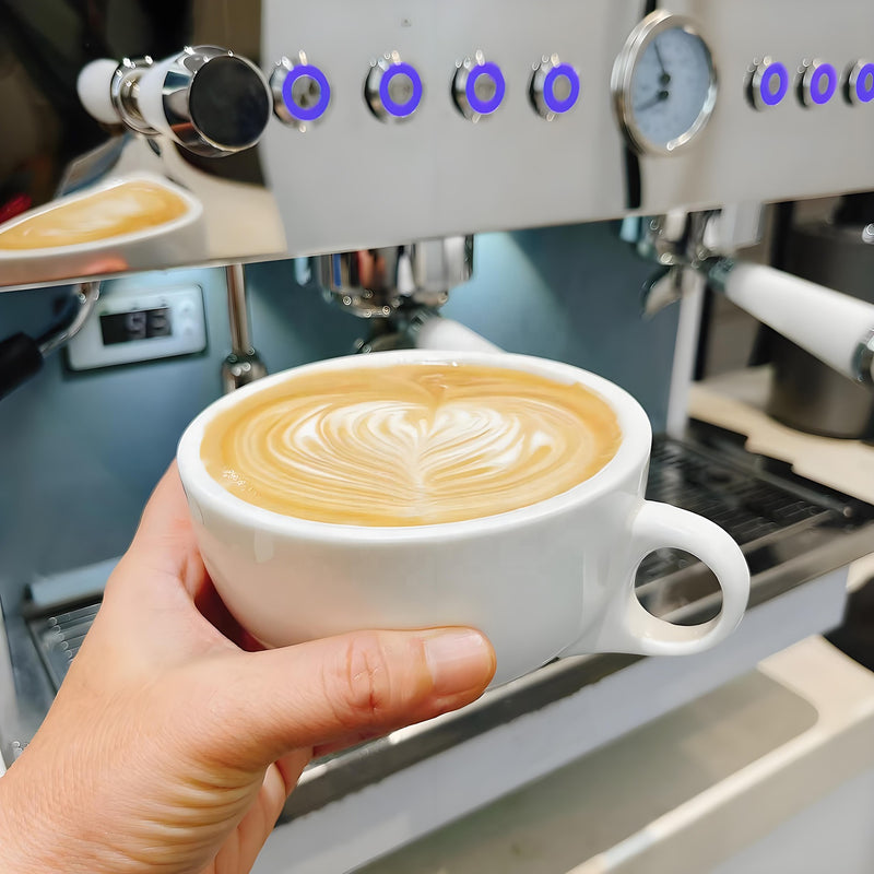 Hot Selling Two Group Italian Cappuccino Latte Moka Cafetera Semi Automatic Expresso Machine Coffee Maker