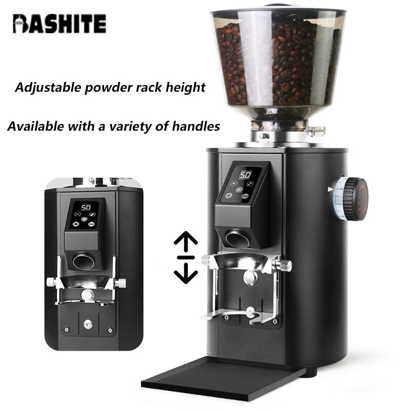 Commercial Coffee Bean Mill Quantitative Moka Machine External Transfer Electric Coffee Beans Professional Espresso Grinder