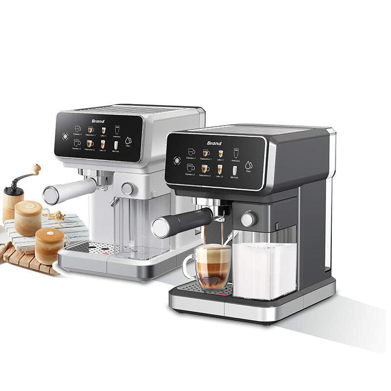 Italian 3-in-1 Espresso Machine Electric Heads Capsules Compatibility EU Semi-automatic Espresso Machine for Coffee Enthusiasts