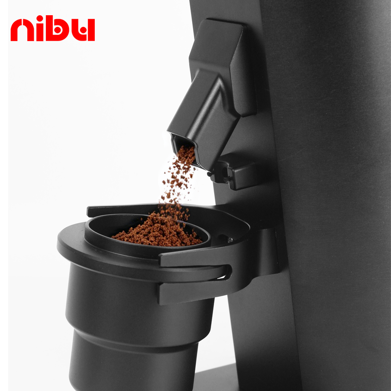 Premium Coffee Single-Dose Italian Grinder Four-Speed Adjustable Brushless Motor Stainless Steel Burr Flat 80MM Household Use